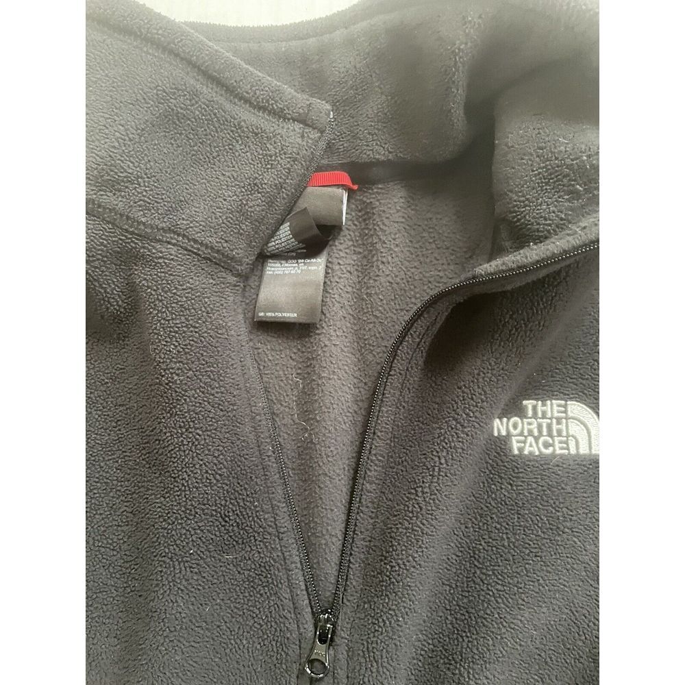 The North Face Lightweight Black 1/4 Zip Pullover Mens XL - Picture 3 of 7